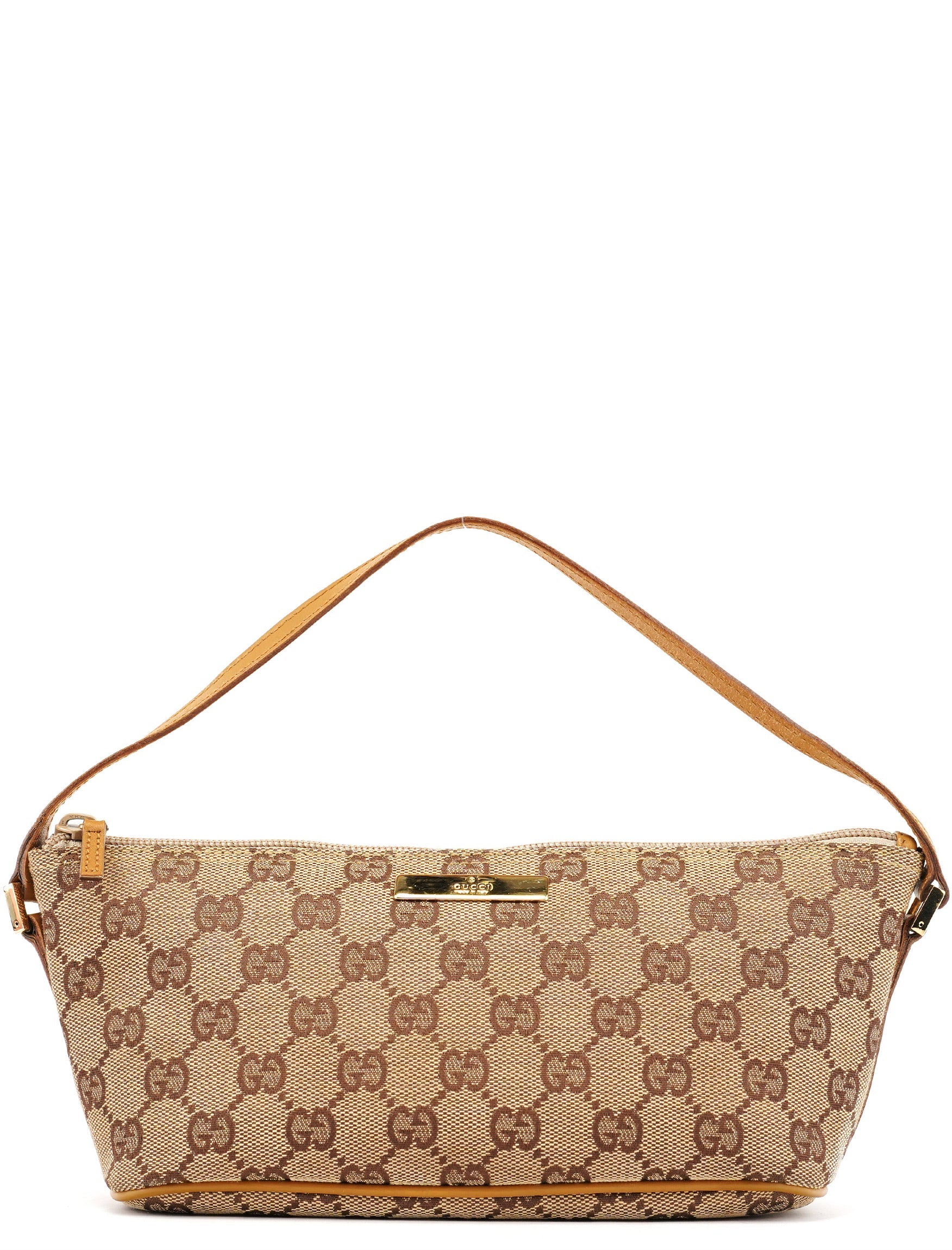 039 1103 Beige GG Boat Pochette