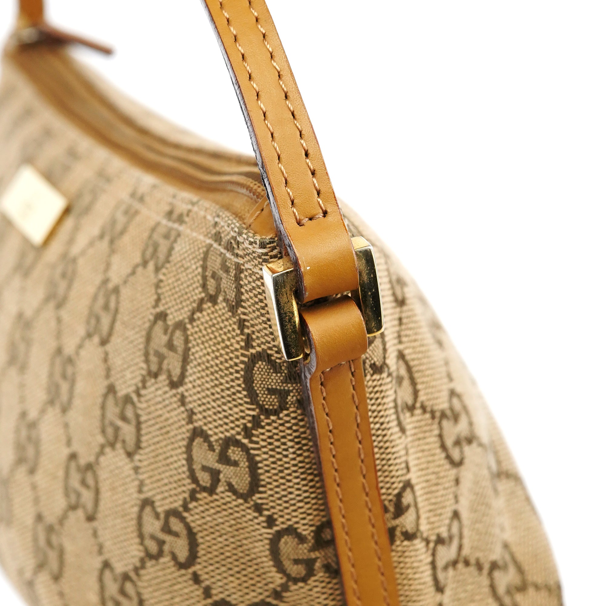 039 1103 Beige GG Boat Pochette