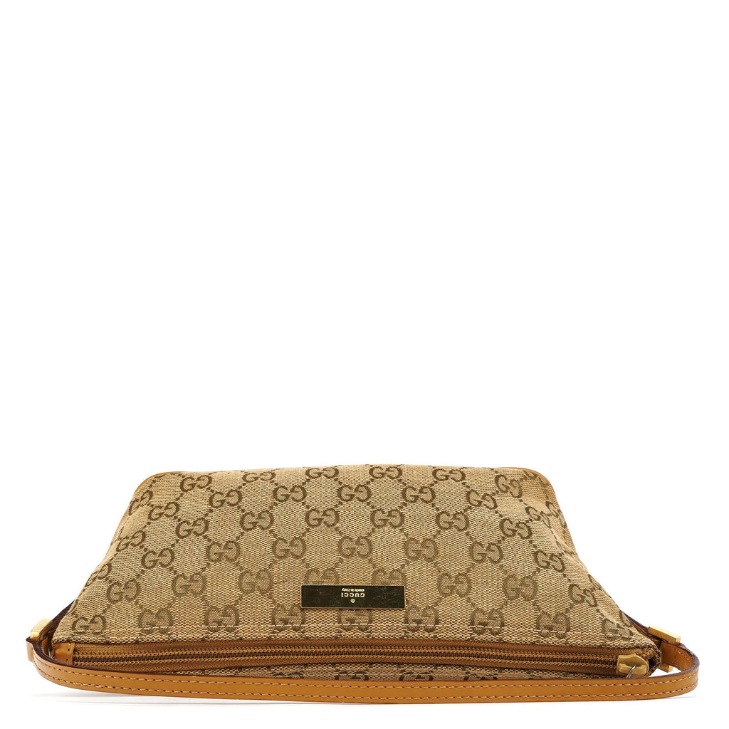 039 1103 Beige GG Boat Pochette