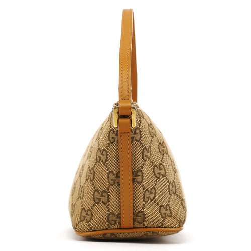 039 1103 Beige GG Boat Pochette
