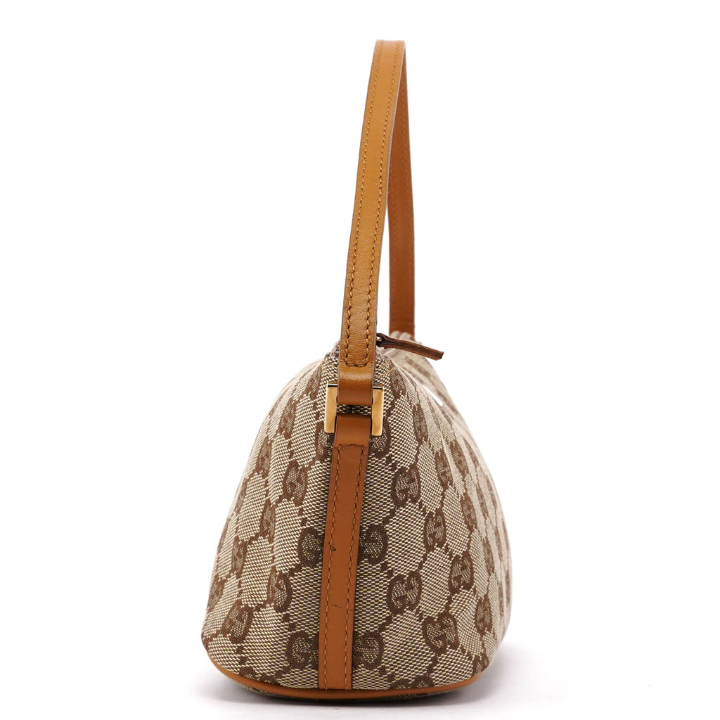 039 1103 Beige GG Boat Pochette