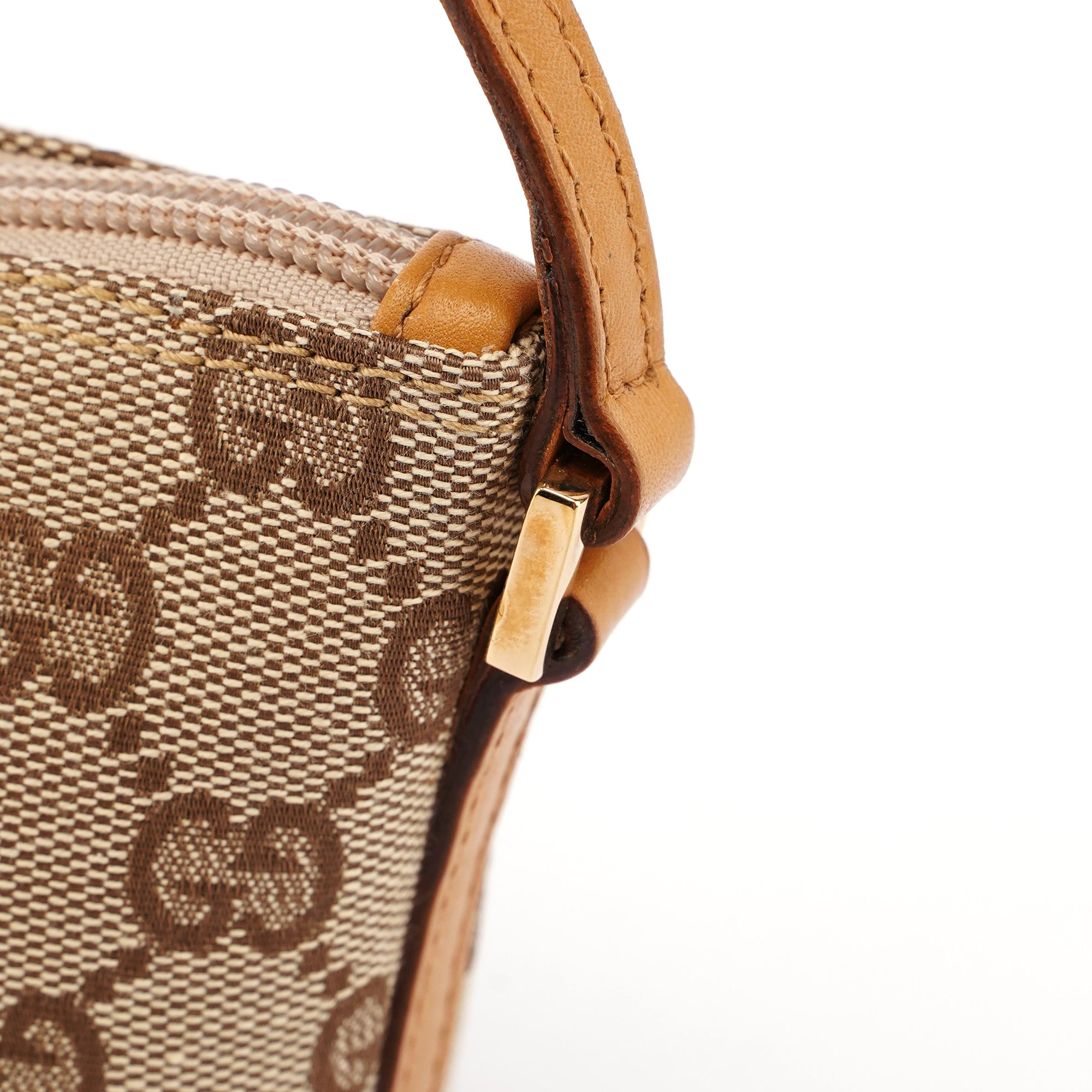 039 1103 Beige GG Boat Pochette
