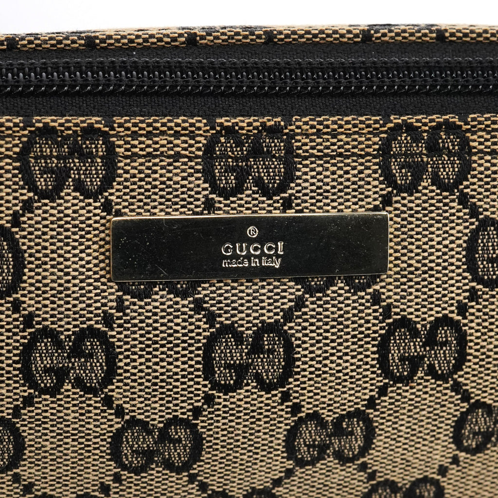 039 1103 Beige Red GG Boat Pochette