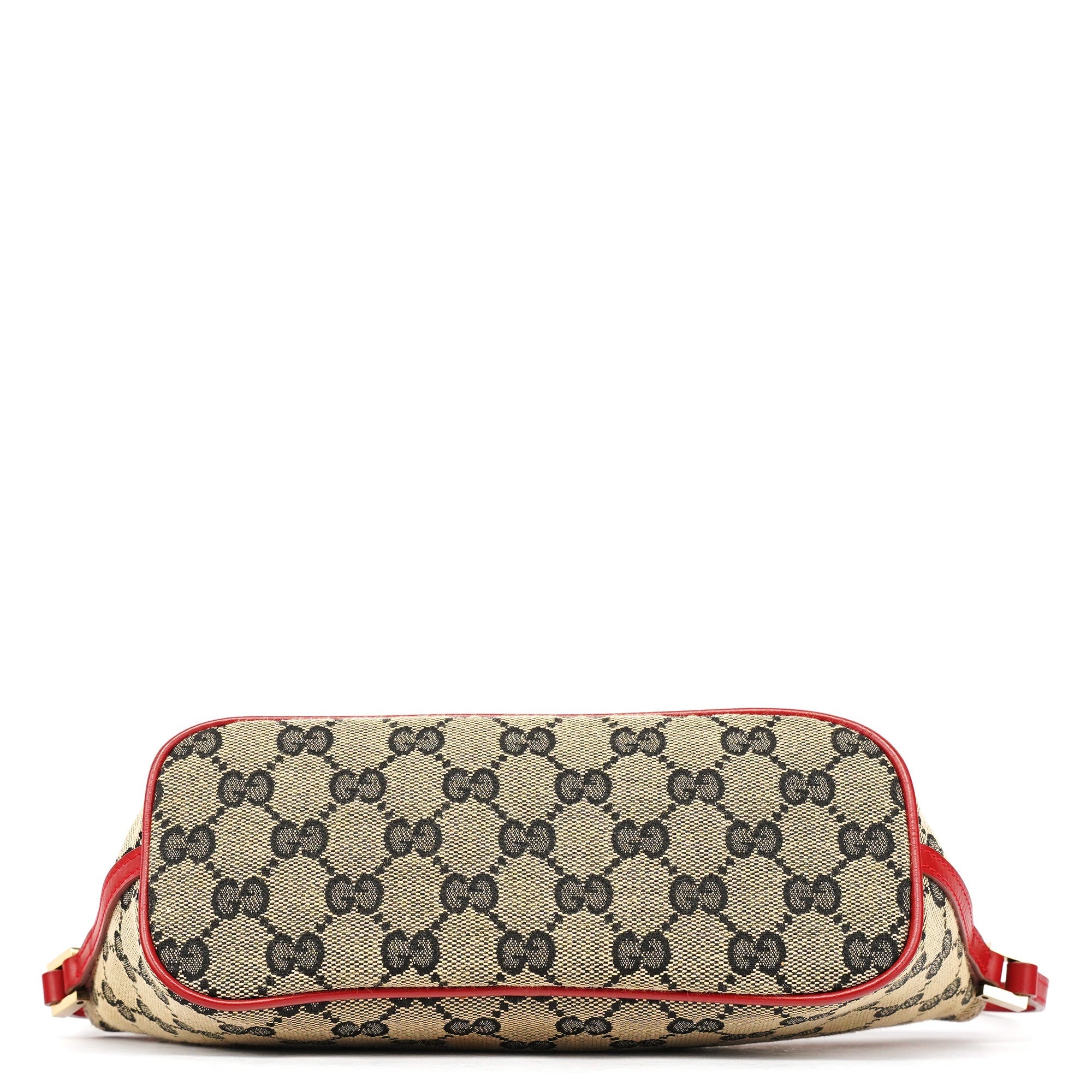 039 1103 Beige Red GG Boat Pochette