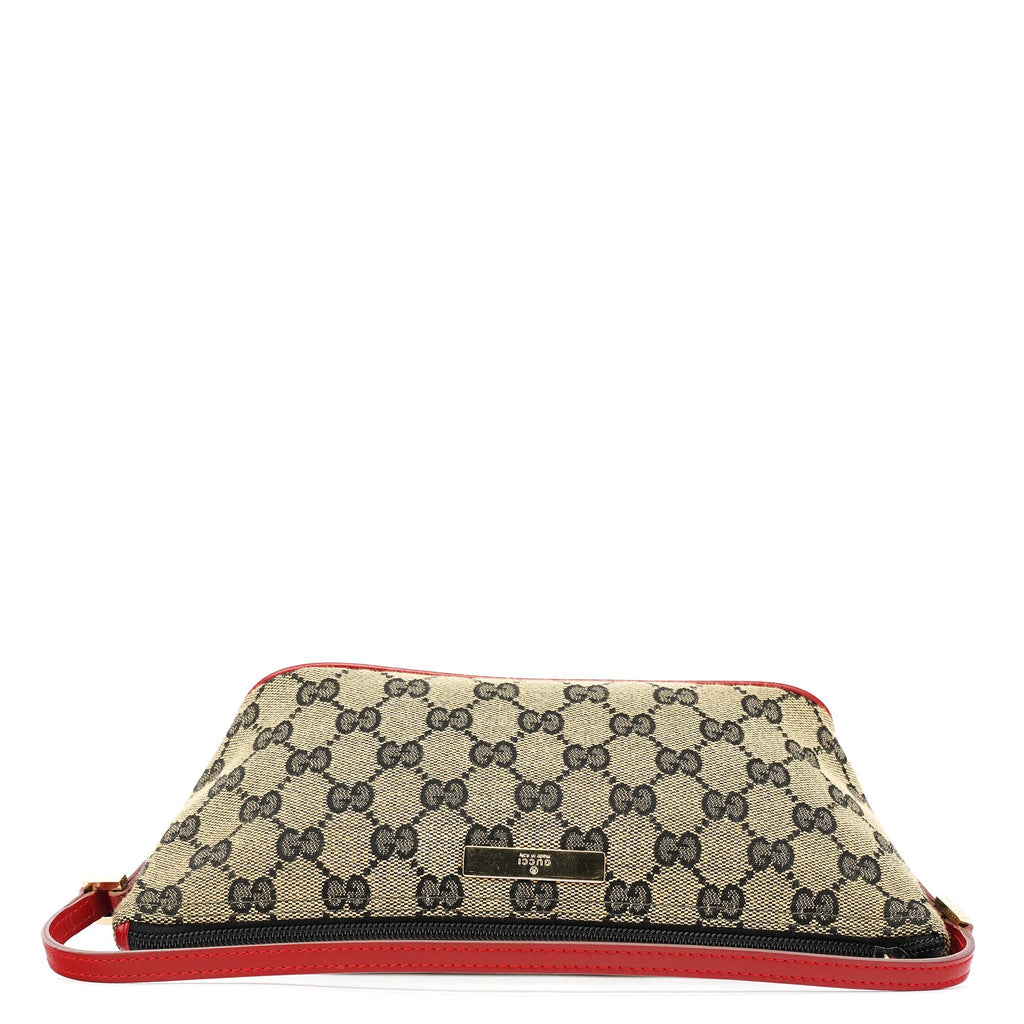 039 1103 Beige Red GG Boat Pochette