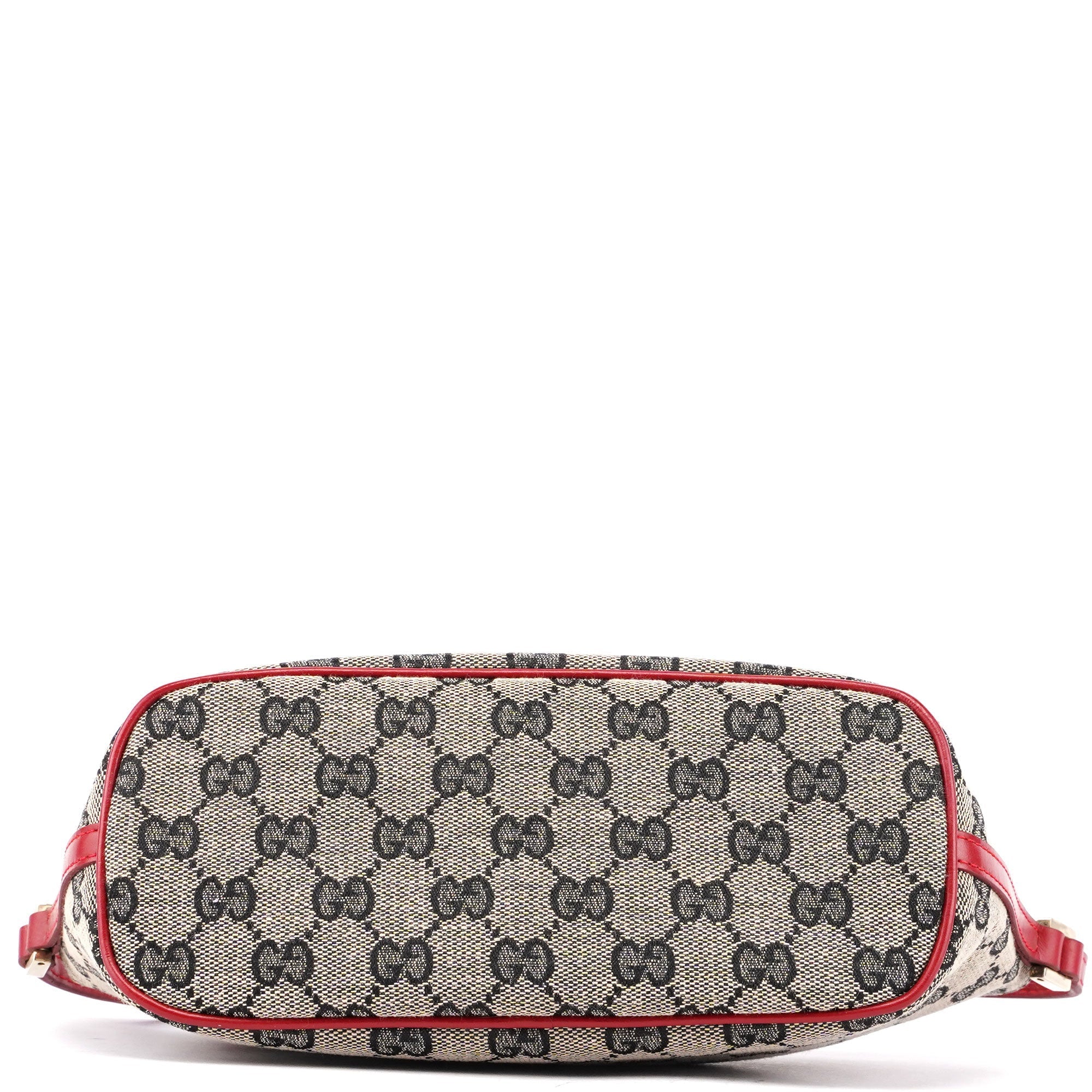 039 1103 Beige Red GG Boat Pochette