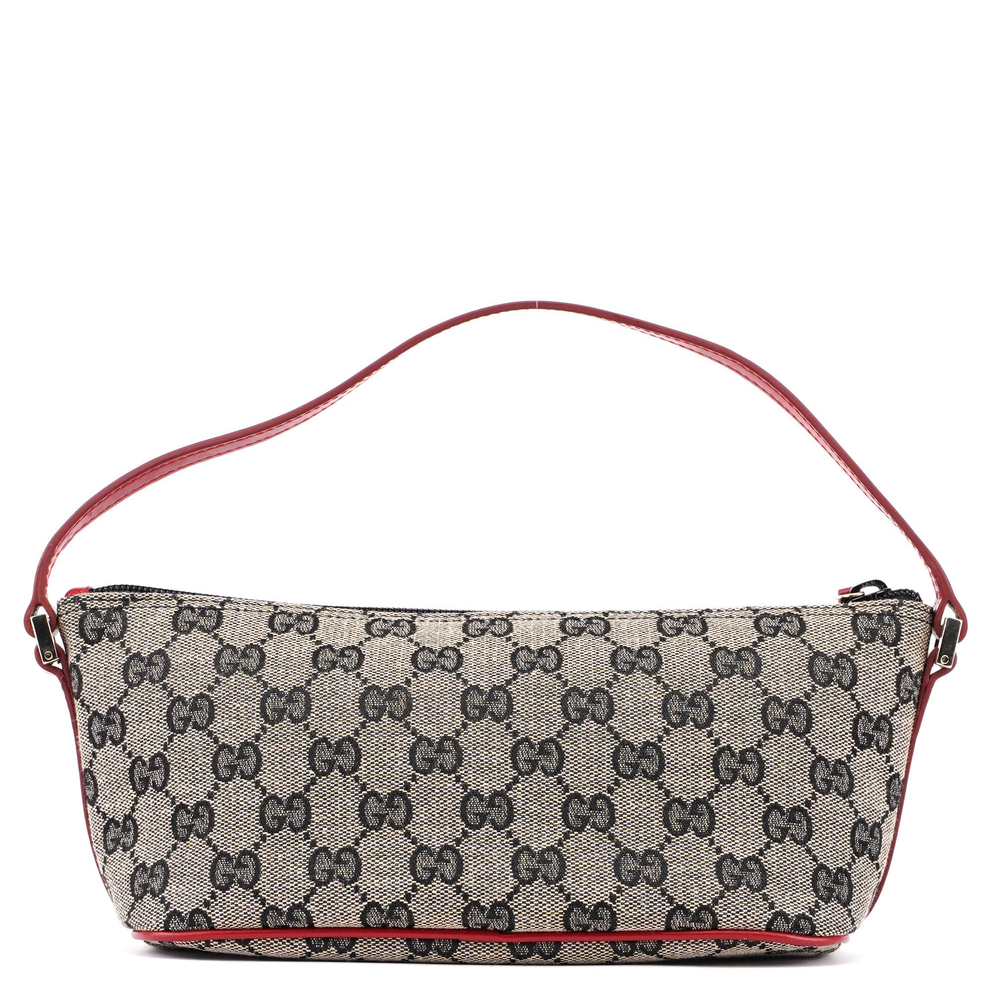 039 1103 Beige Red GG Boat Pochette