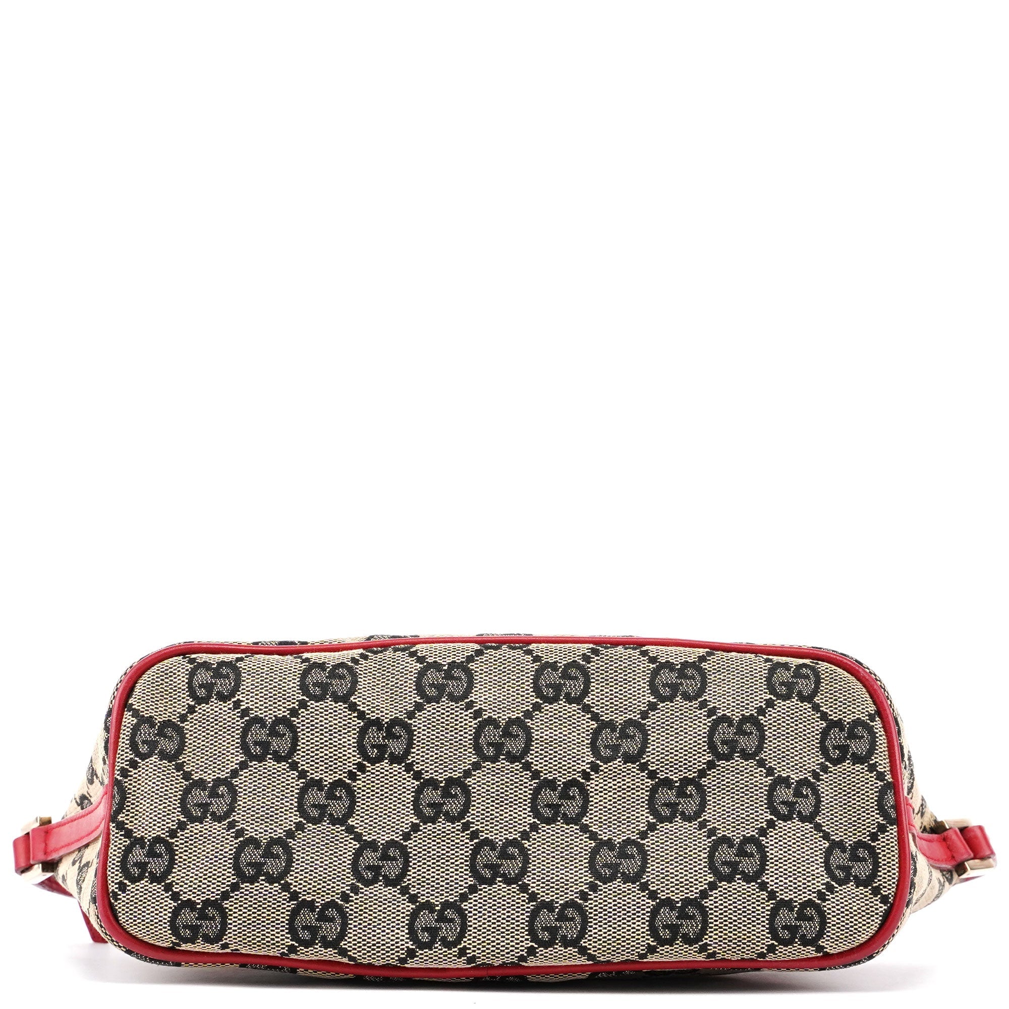 039 1103 Beige Red GG Boat Pochette