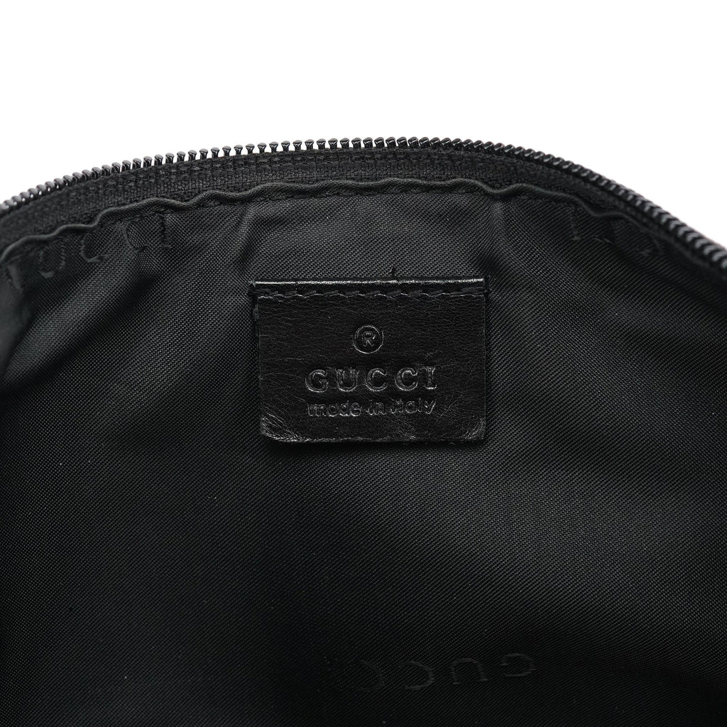 039 1103 Black GG Boat Pochette