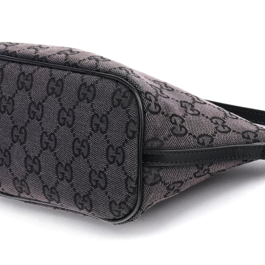 039 1103 Black GG Boat Pochette