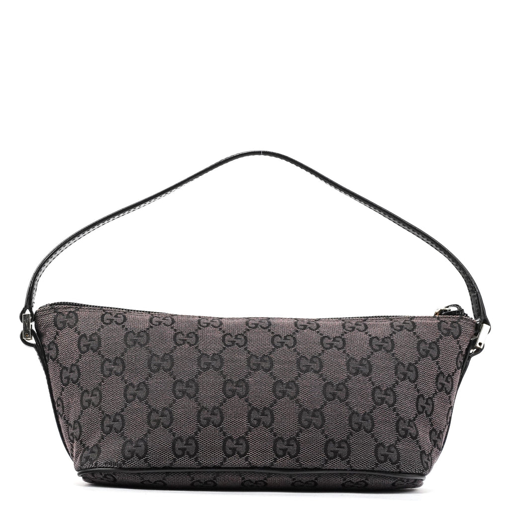 039 1103 Black GG Boat Pochette