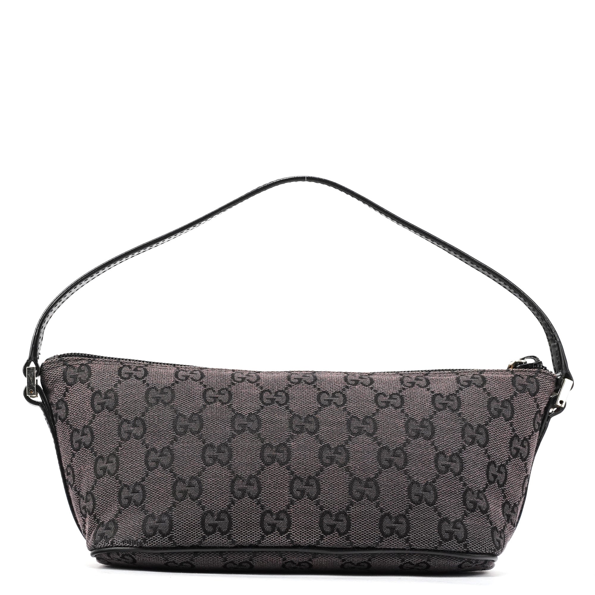 039 1103 Black GG Boat Pochette