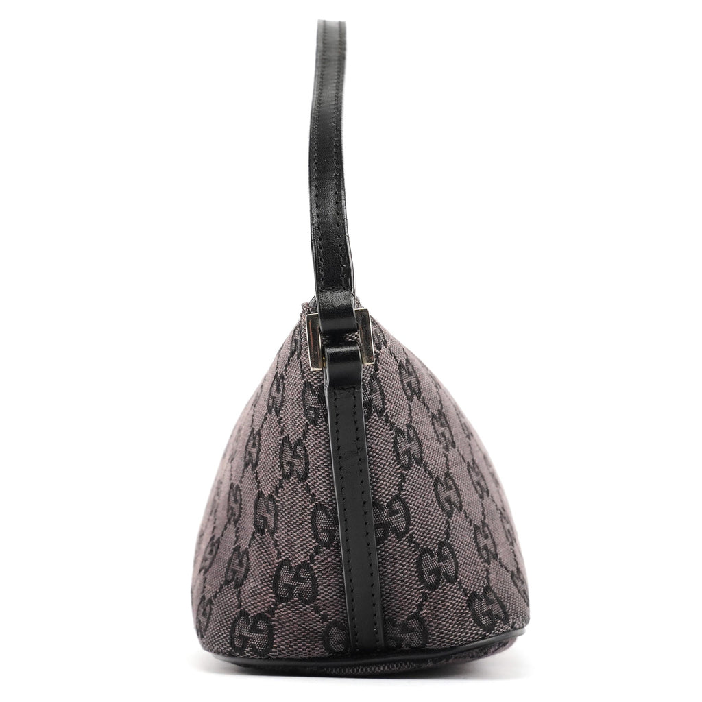 039 1103 Black GG Boat Pochette