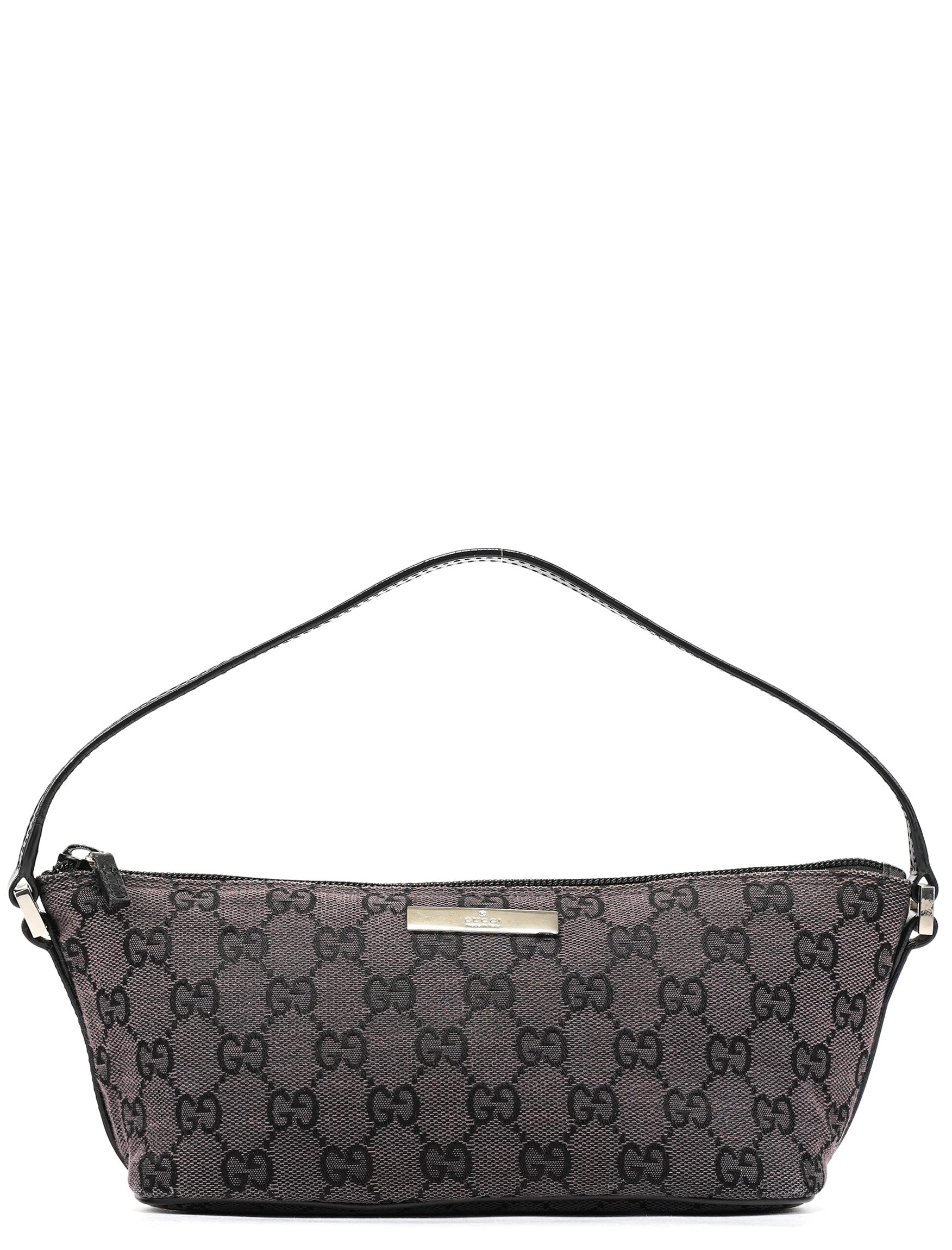 039 1103 Black GG Boat Pochette