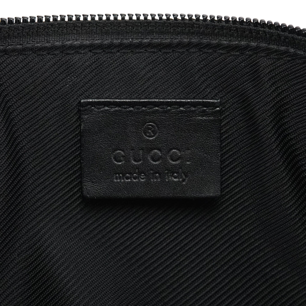 039 1103 Black GG Boat Pochette