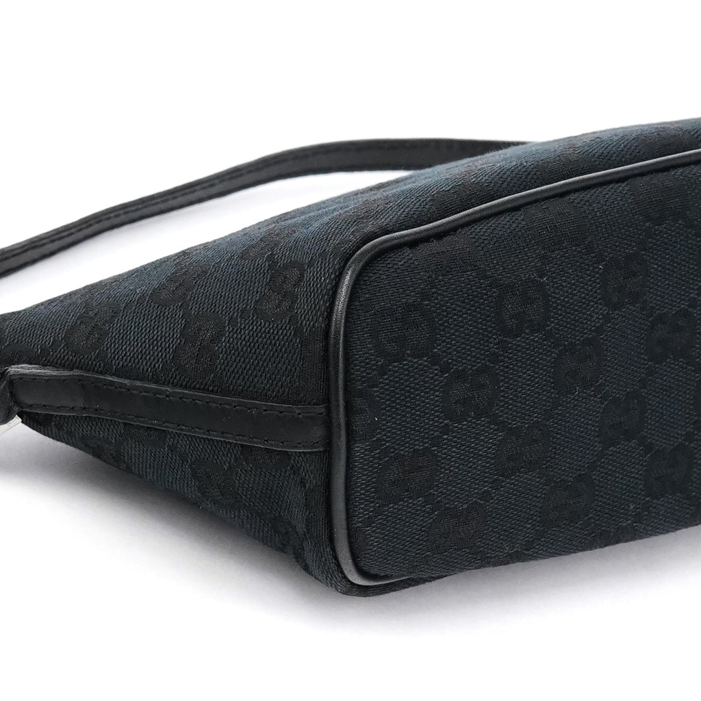 039 1103 Black GG Boat Pochette