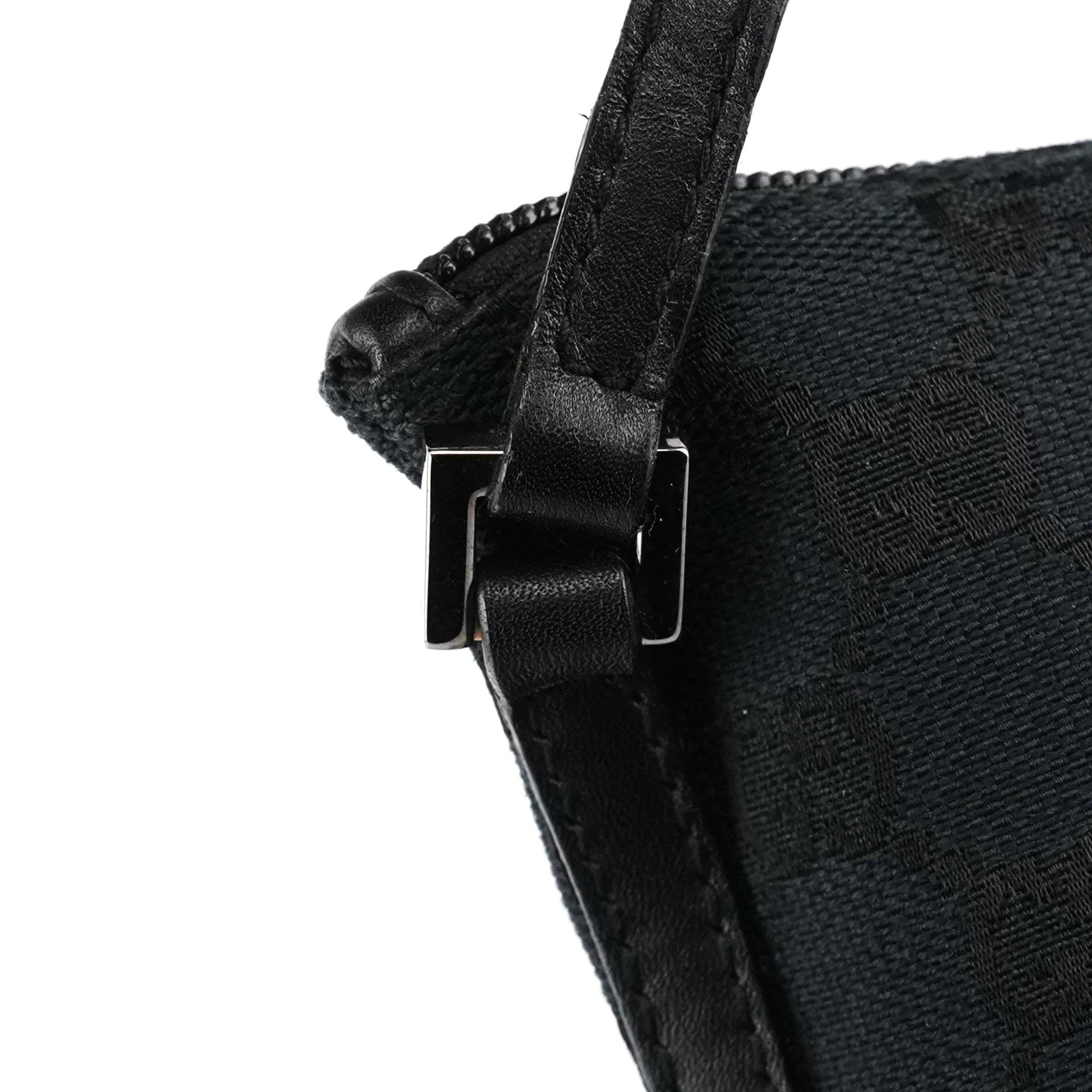 039 1103 Black GG Boat Pochette