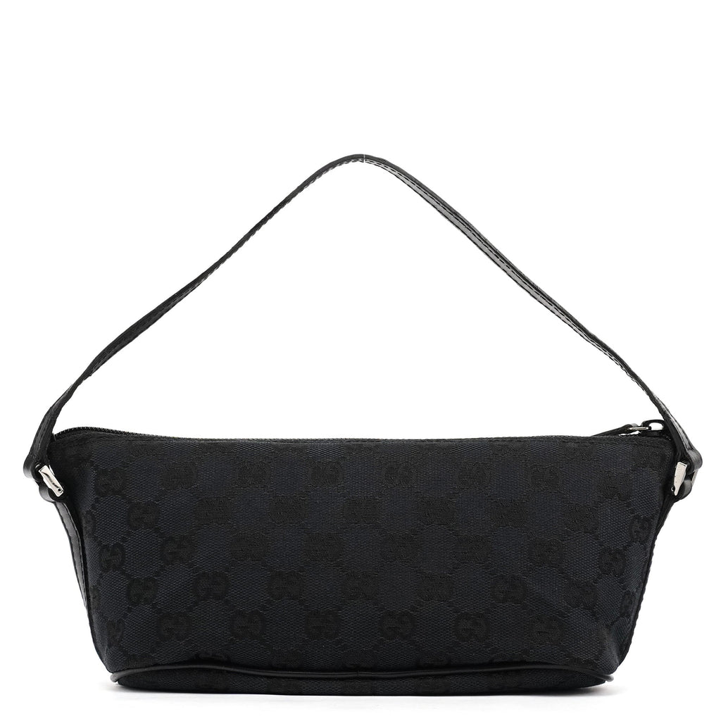 039 1103 Black GG Boat Pochette