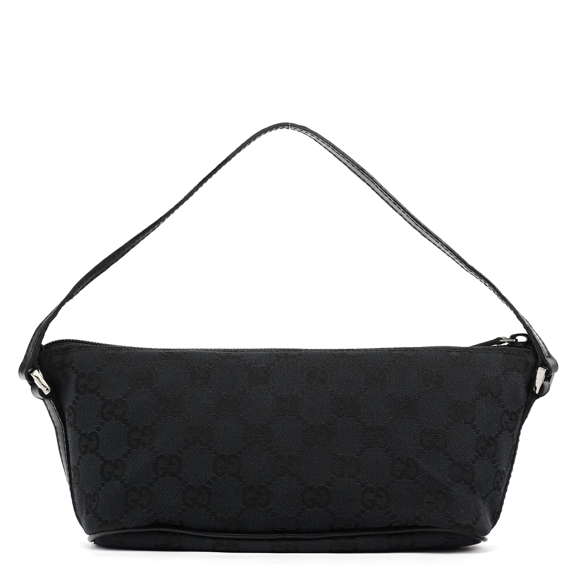 039 1103 Black GG Boat Pochette
