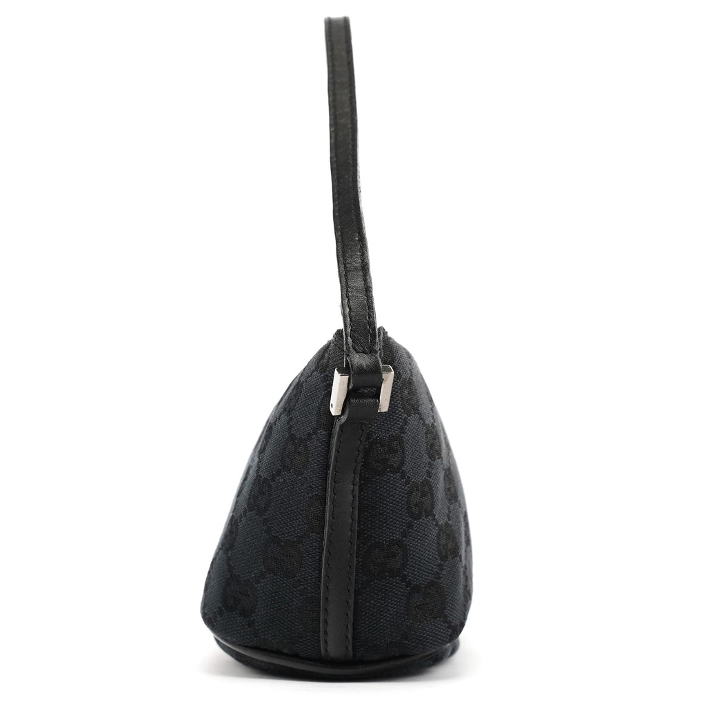 039 1103 Black GG Boat Pochette