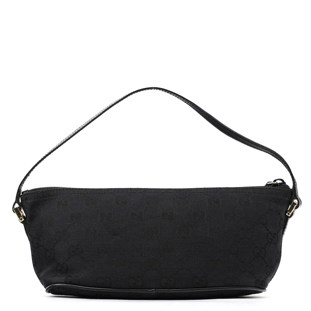 039 1103 Black GG Boat Pochette