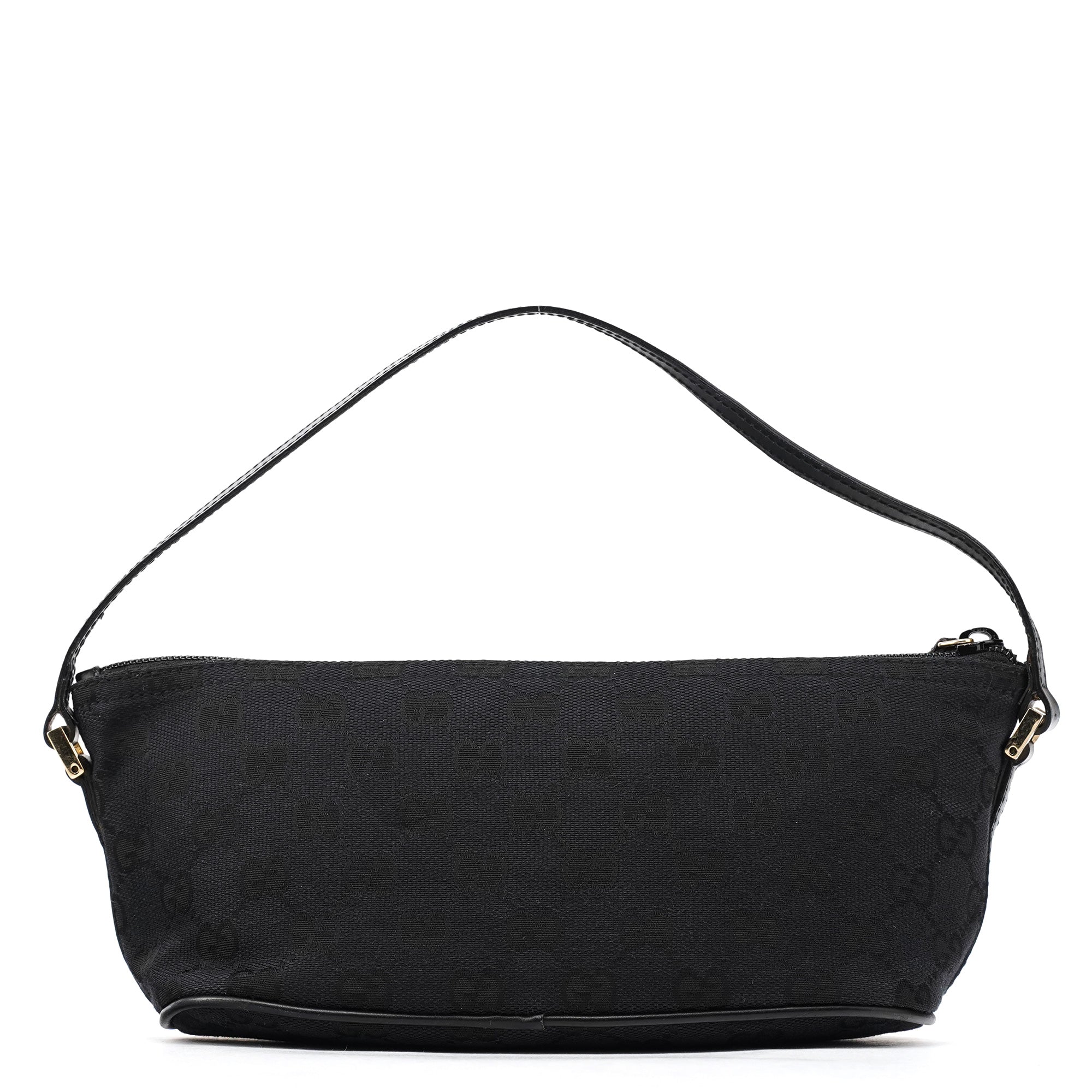 039 1103 Black GG Boat Pochette