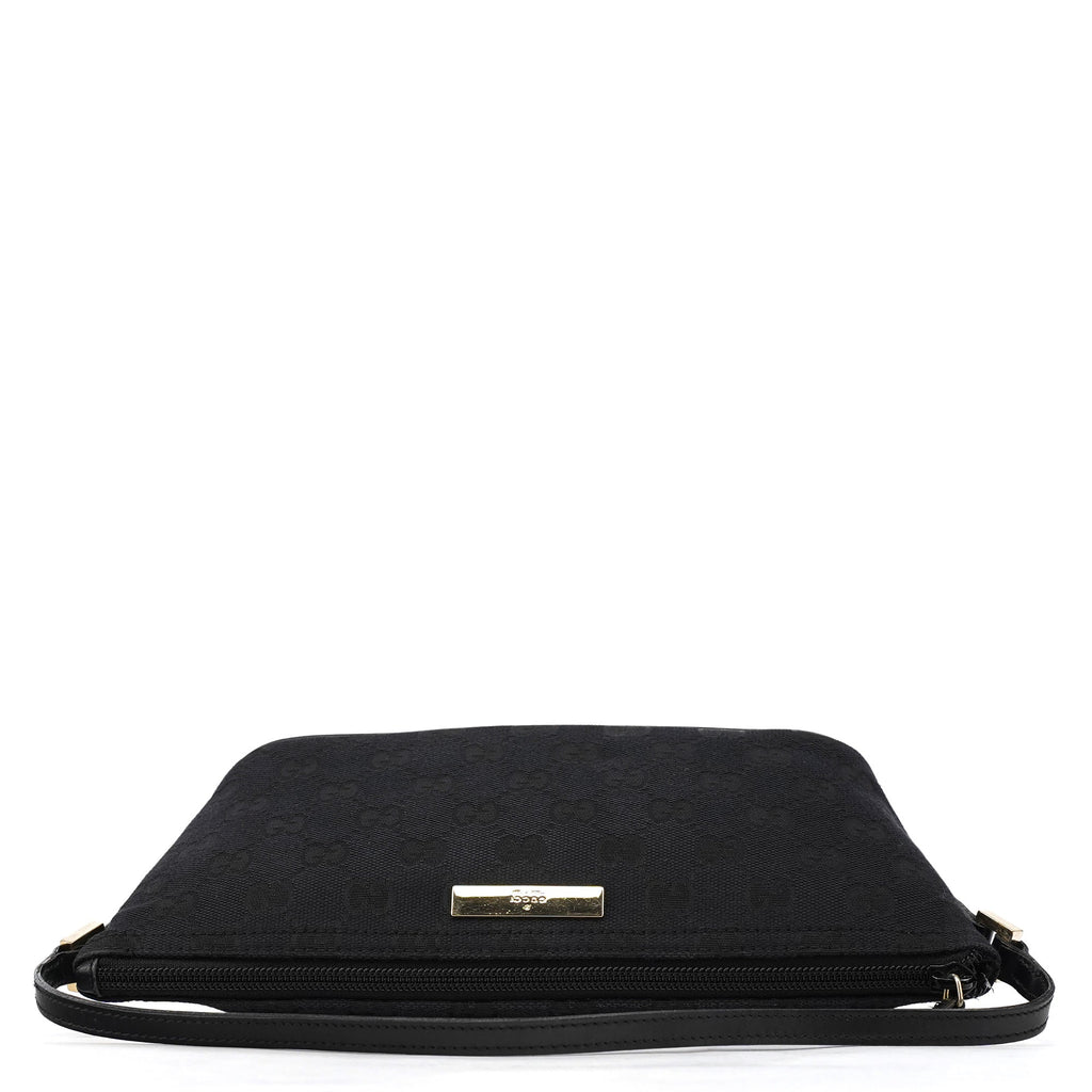 039 1103 Black GG Boat Pochette