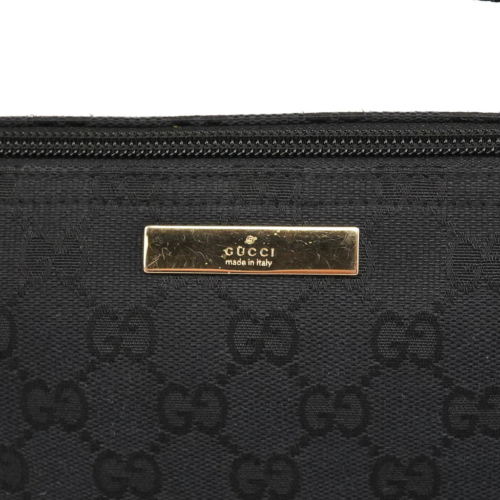039 1103 Black GG Boat Pochette