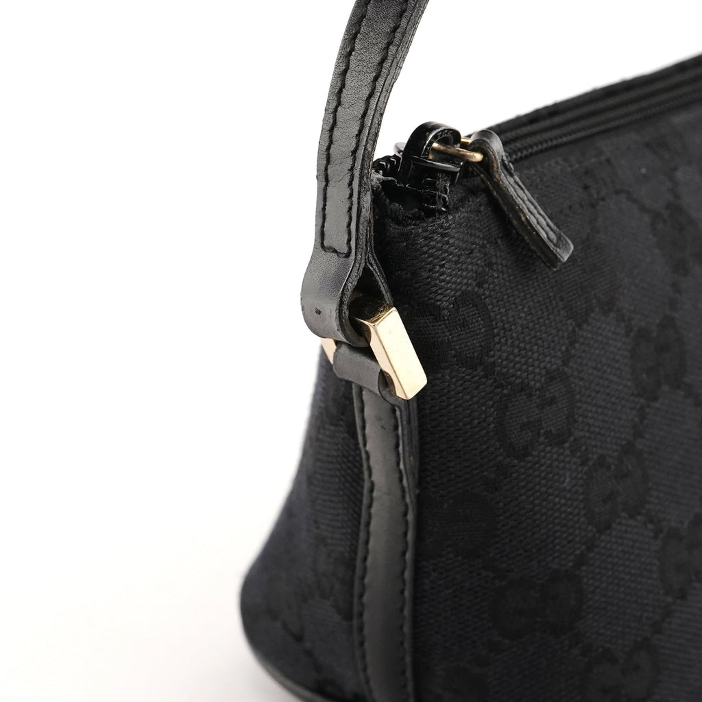 039 1103 Black GG Boat Pochette