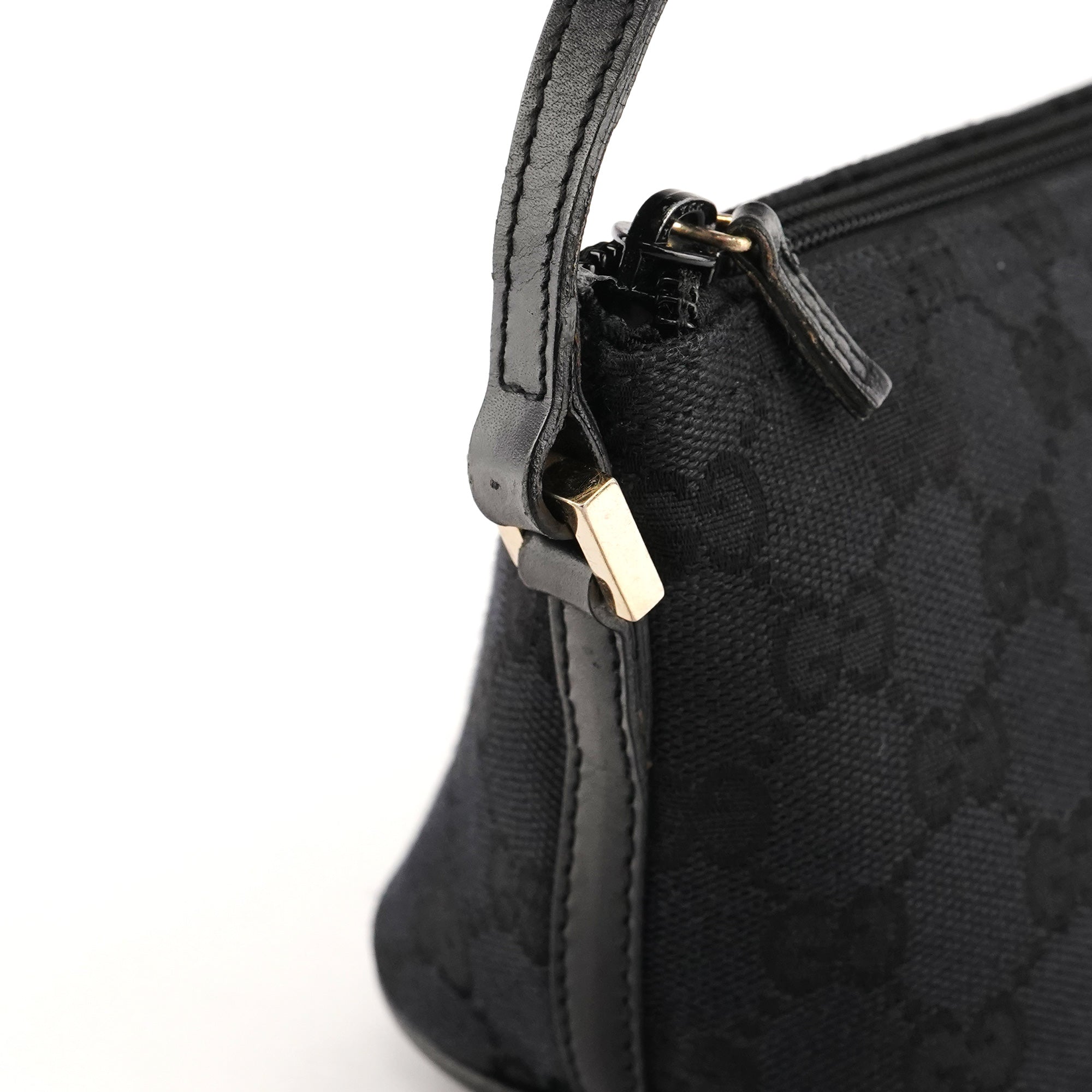 039 1103 Black GG Boat Pochette