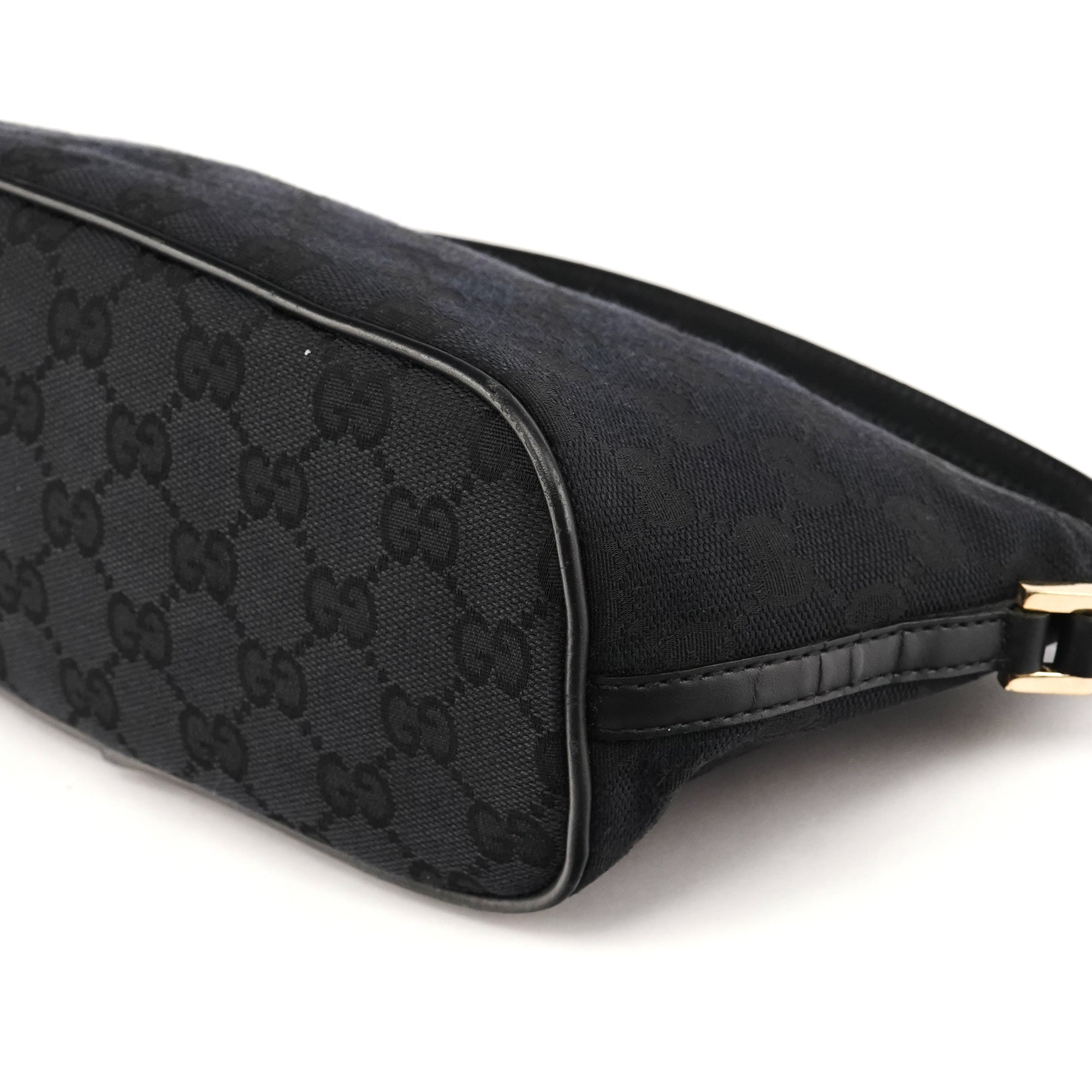 039 1103 Black GG Boat Pochette