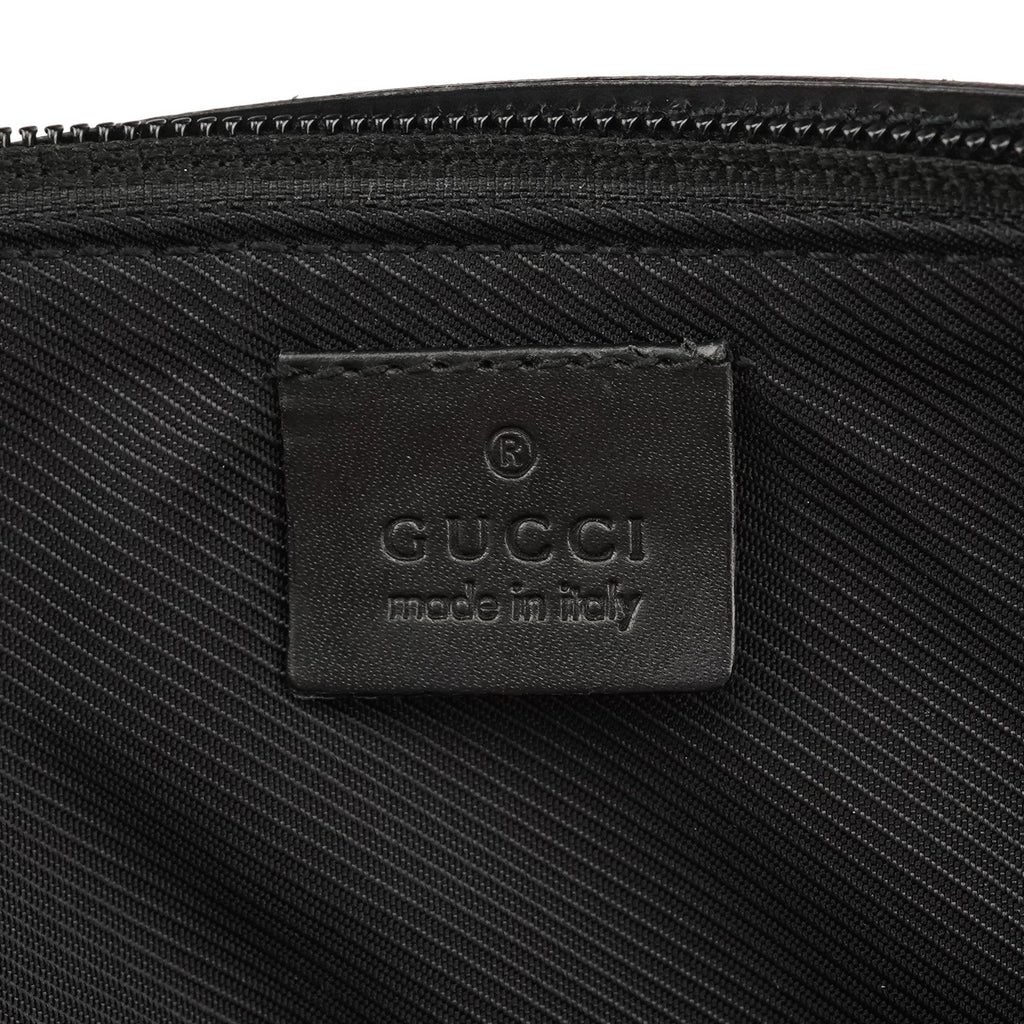 039 1103 Black GG Boat Pochette