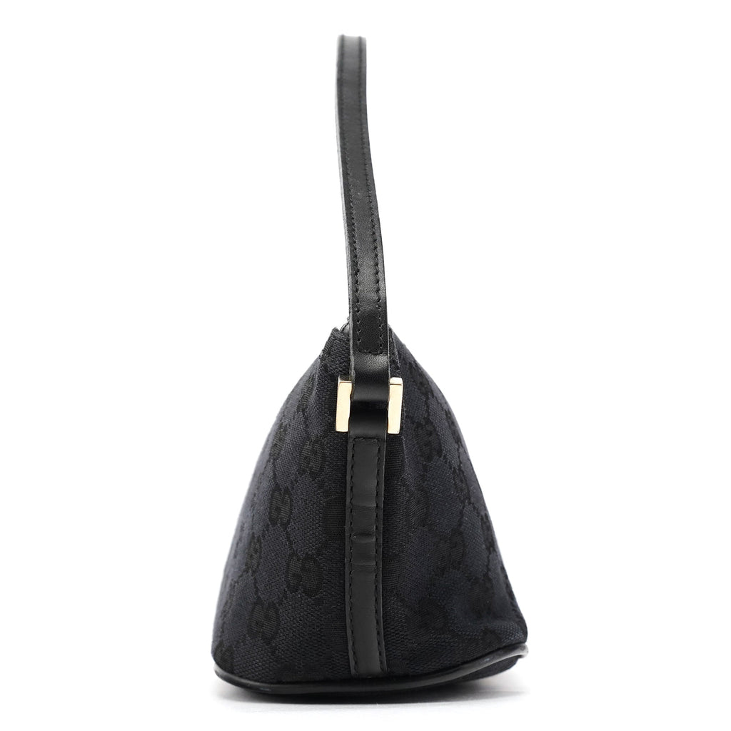 039 1103 Black GG Boat Pochette