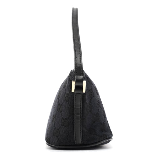 039 1103 Black GG Boat Pochette