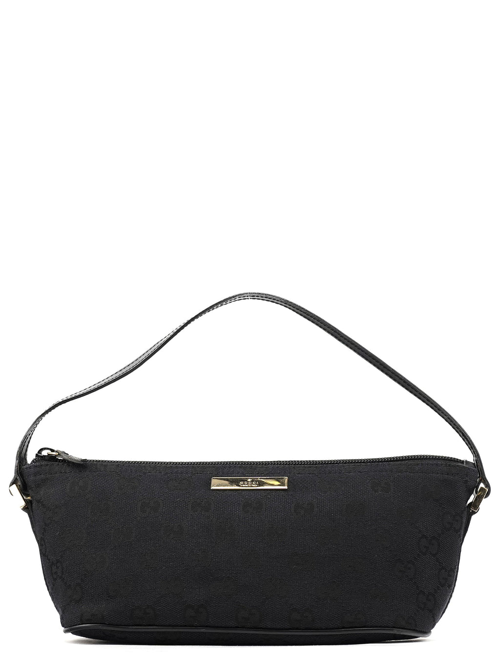 039 1103 Black GG Boat Pochette