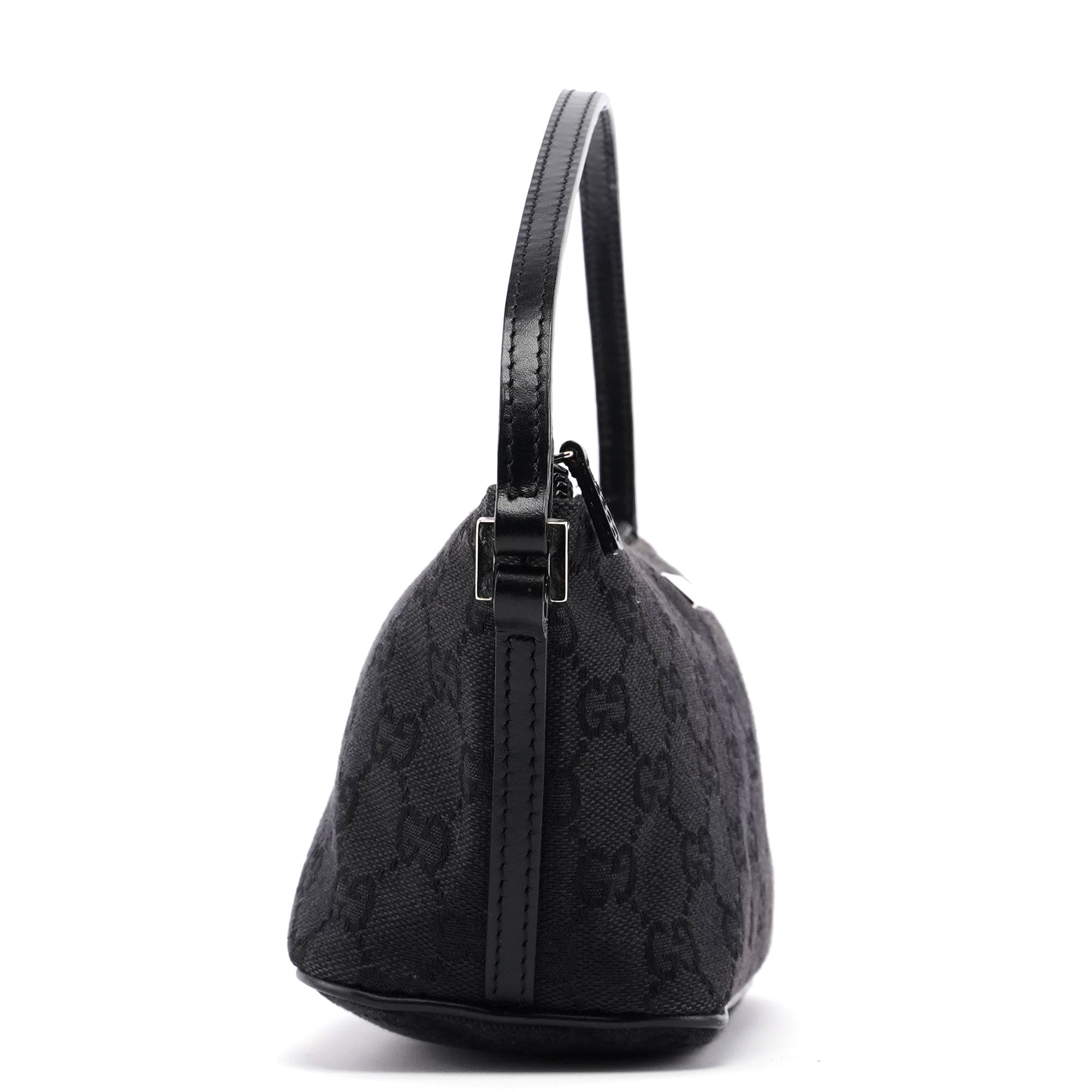 039 1103 Black GG Boat Pochette