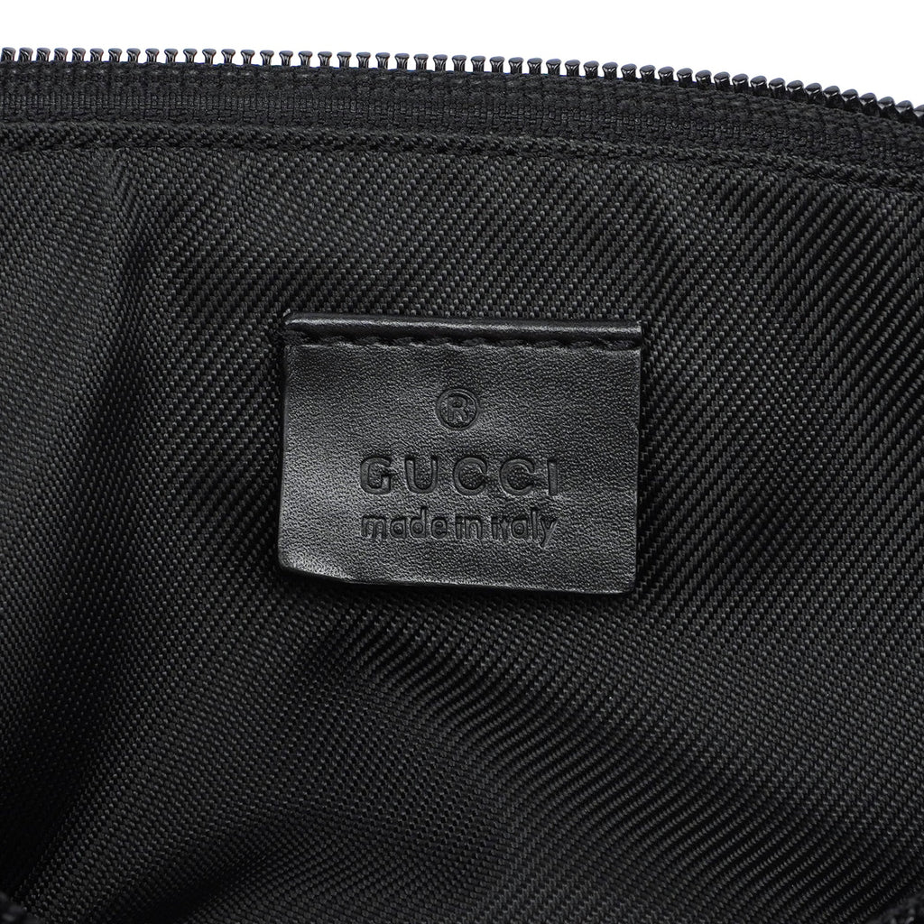 039 1103 Black GG Boat Pochette