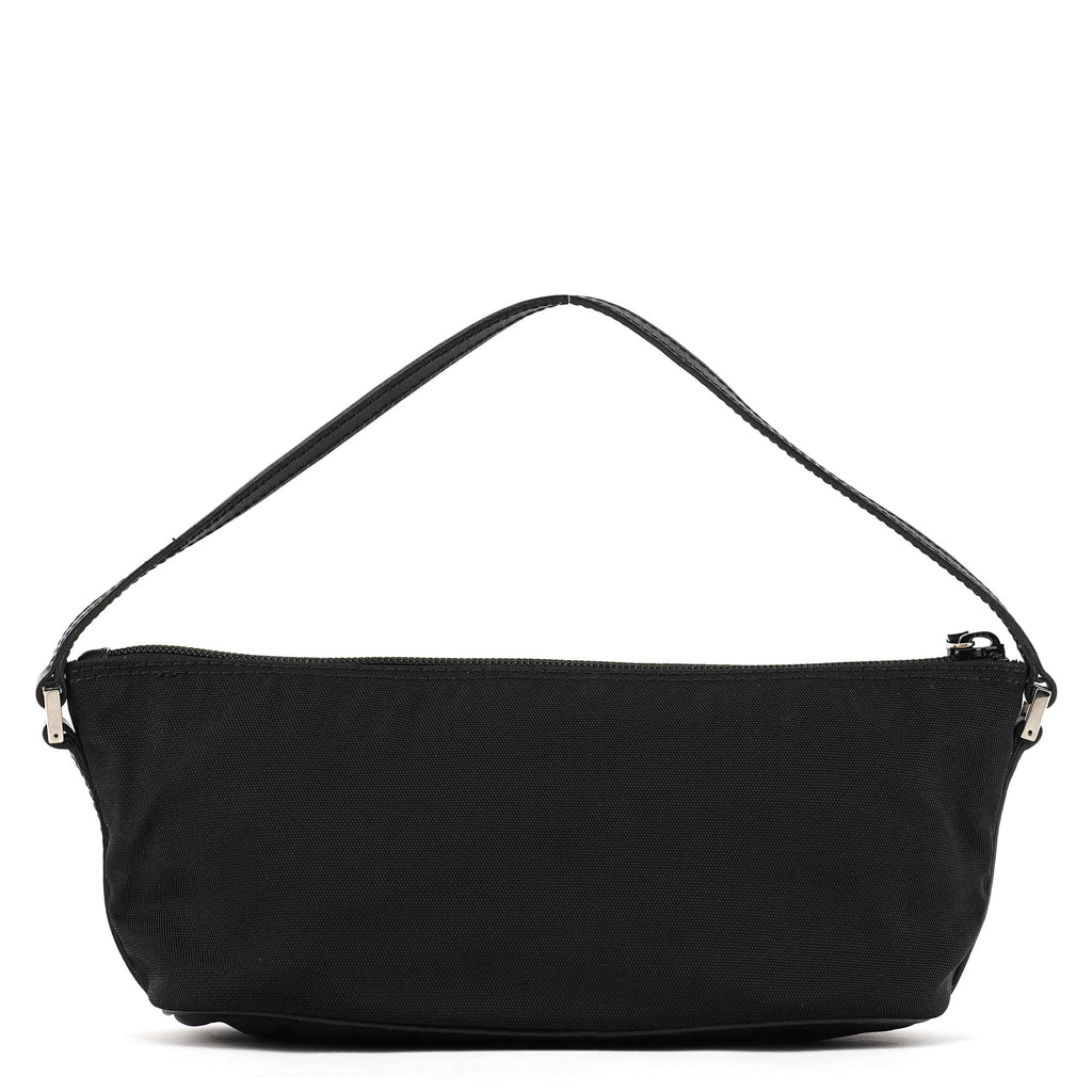 039 1103 Black Nylon Boat Pochette