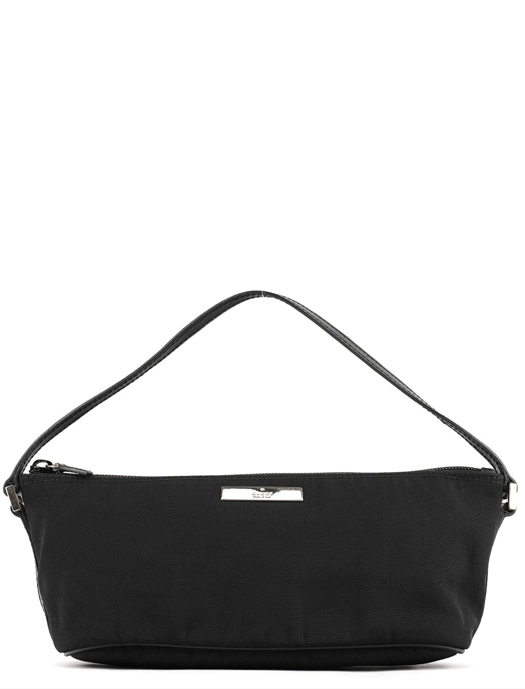 039 1103 Black Nylon Boat Pochette