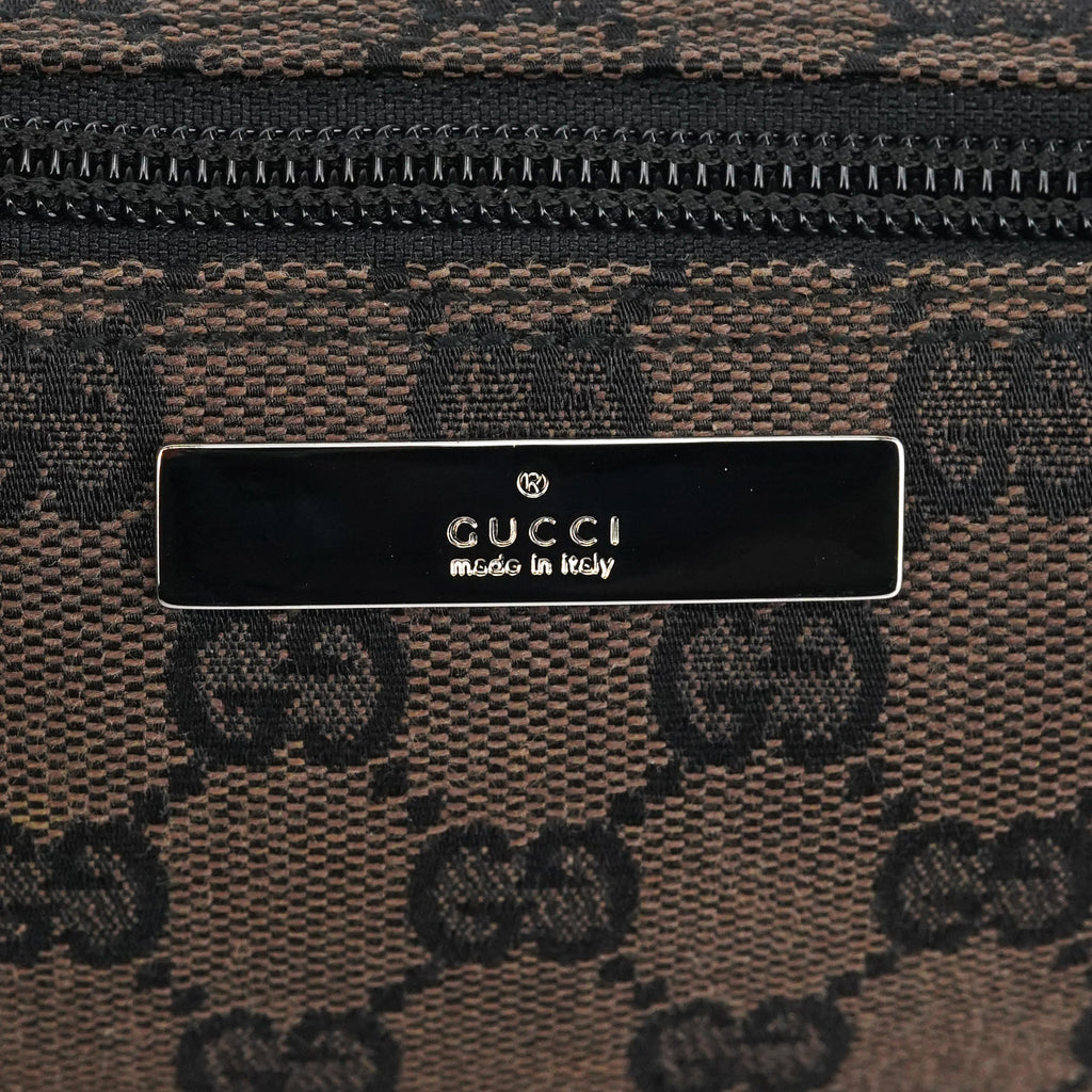 039 1103 Brown GG Boat Pochette
