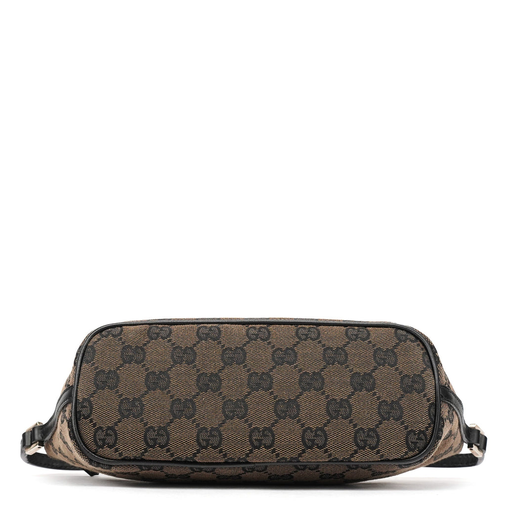 039 1103 Brown GG Boat Pochette