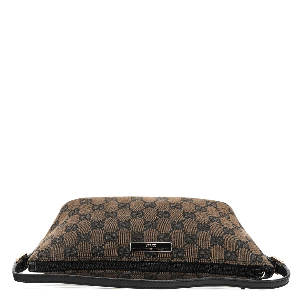039 1103 Brown GG Boat Pochette