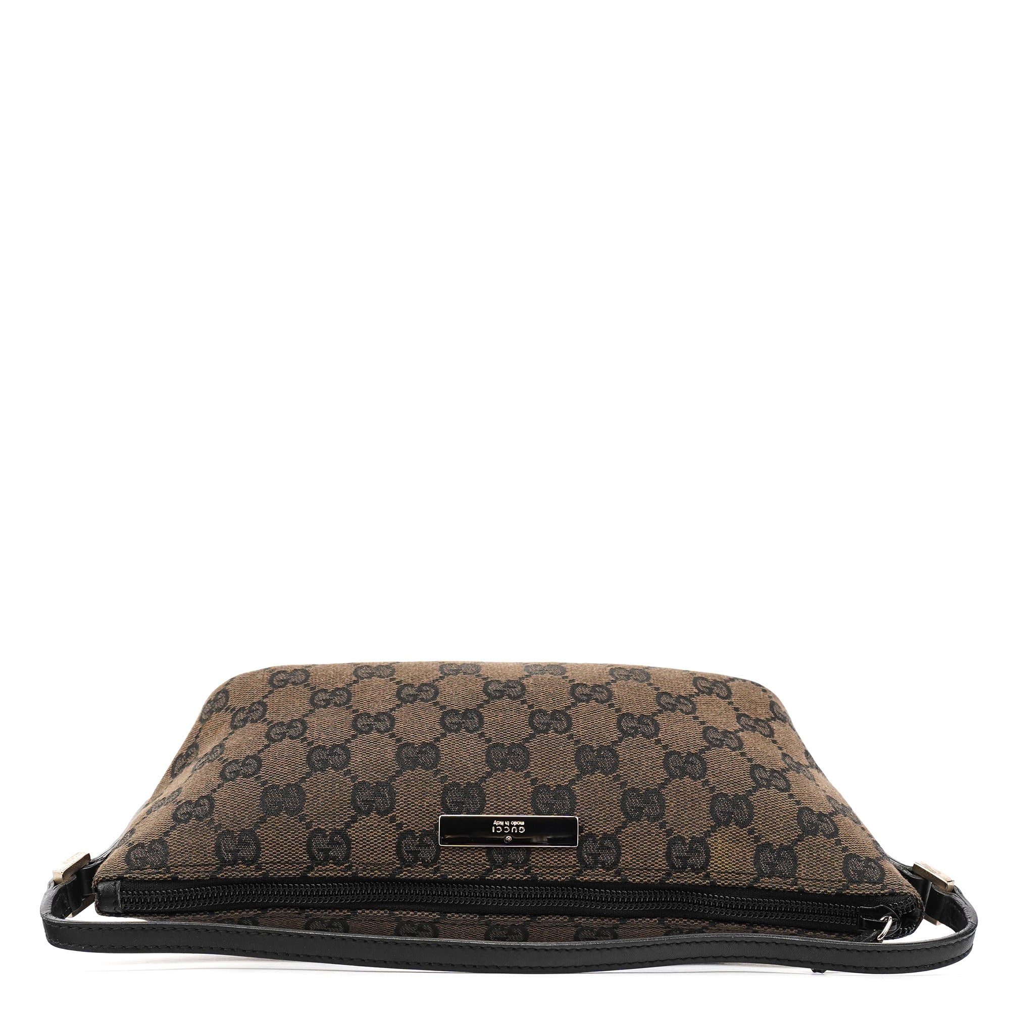 039 1103 Brown GG Boat Pochette