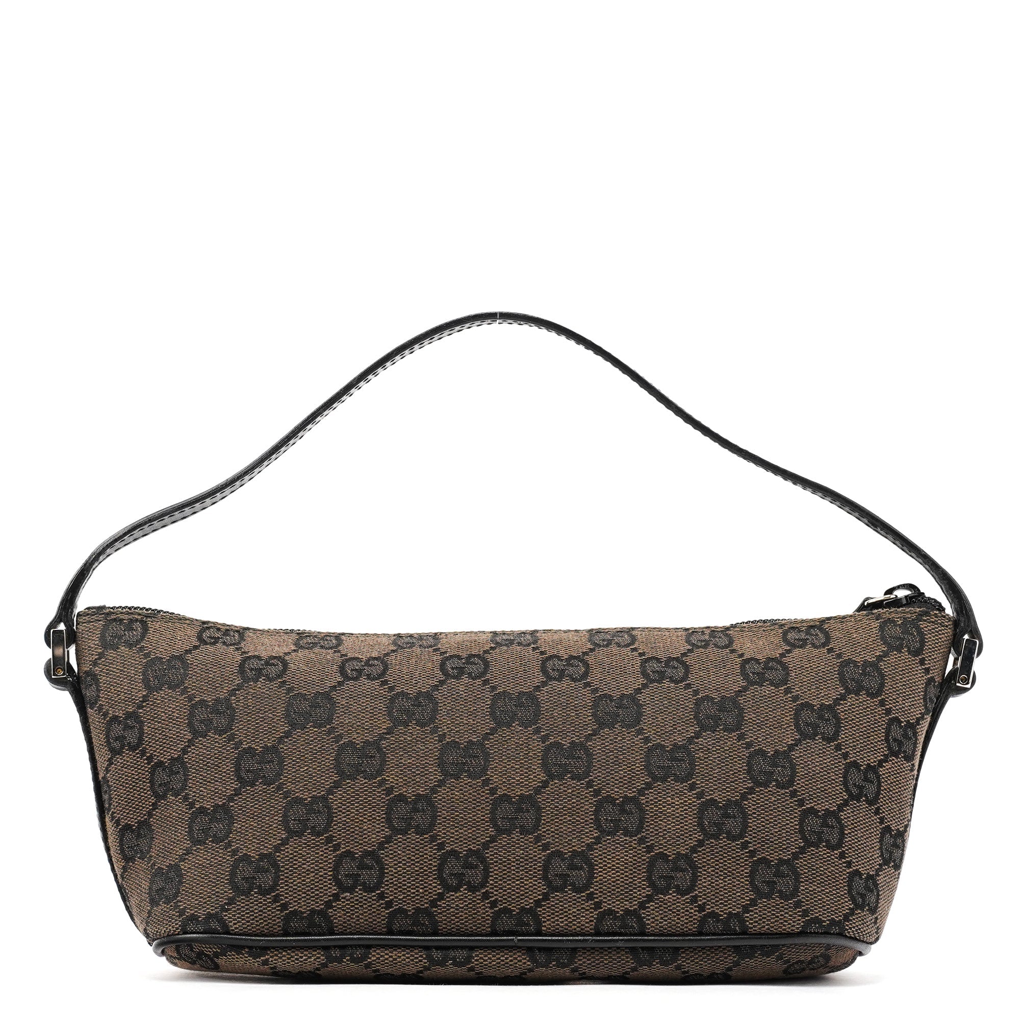 039 1103 Brown GG Boat Pochette