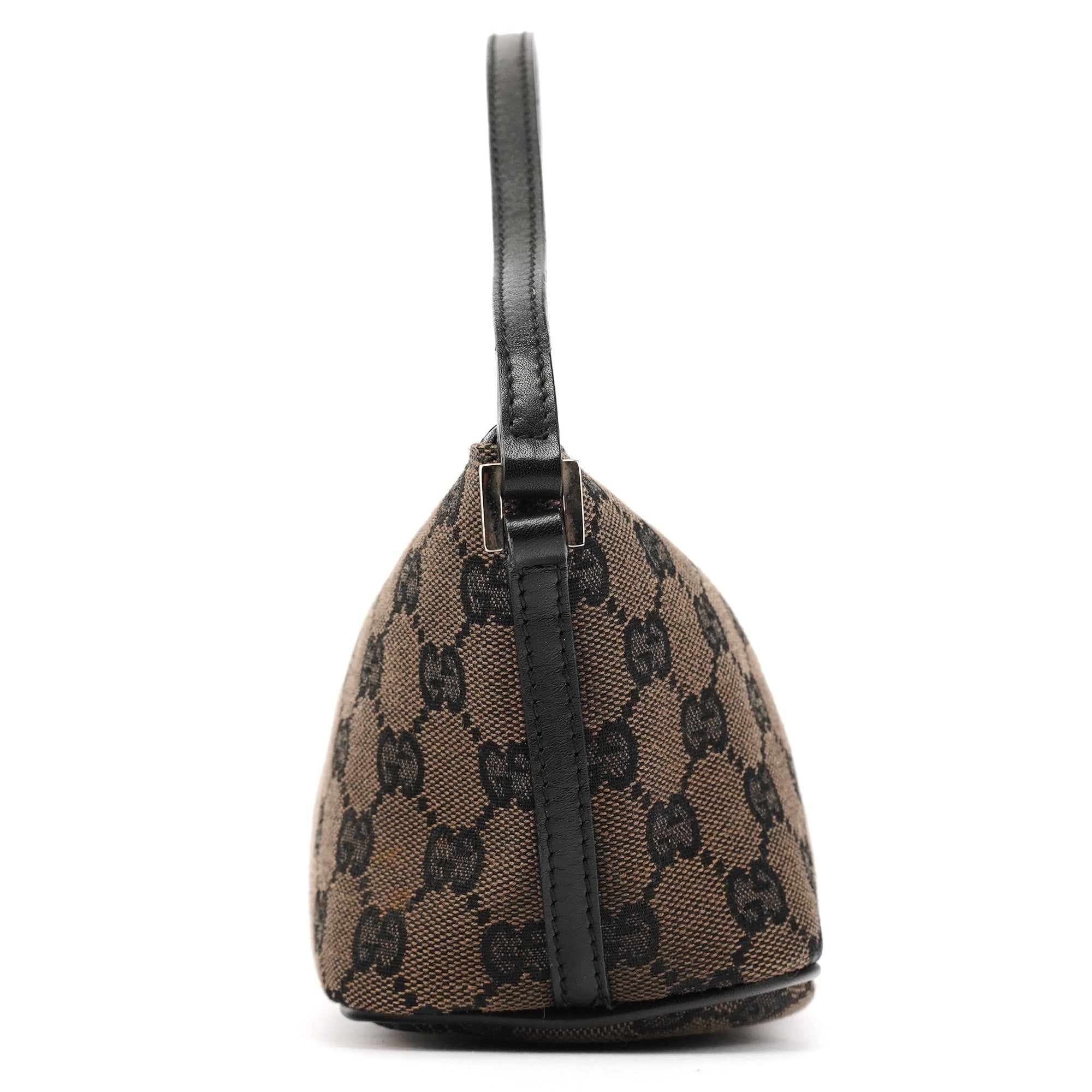 039 1103 Brown GG Boat Pochette