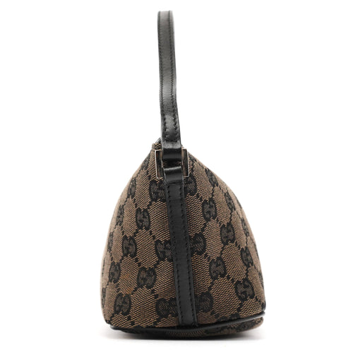 039 1103 Brown GG Boat Pochette