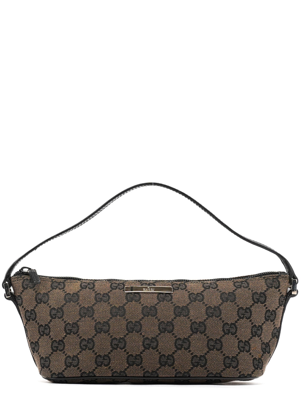 039 1103 Brown GG Boat Pochette