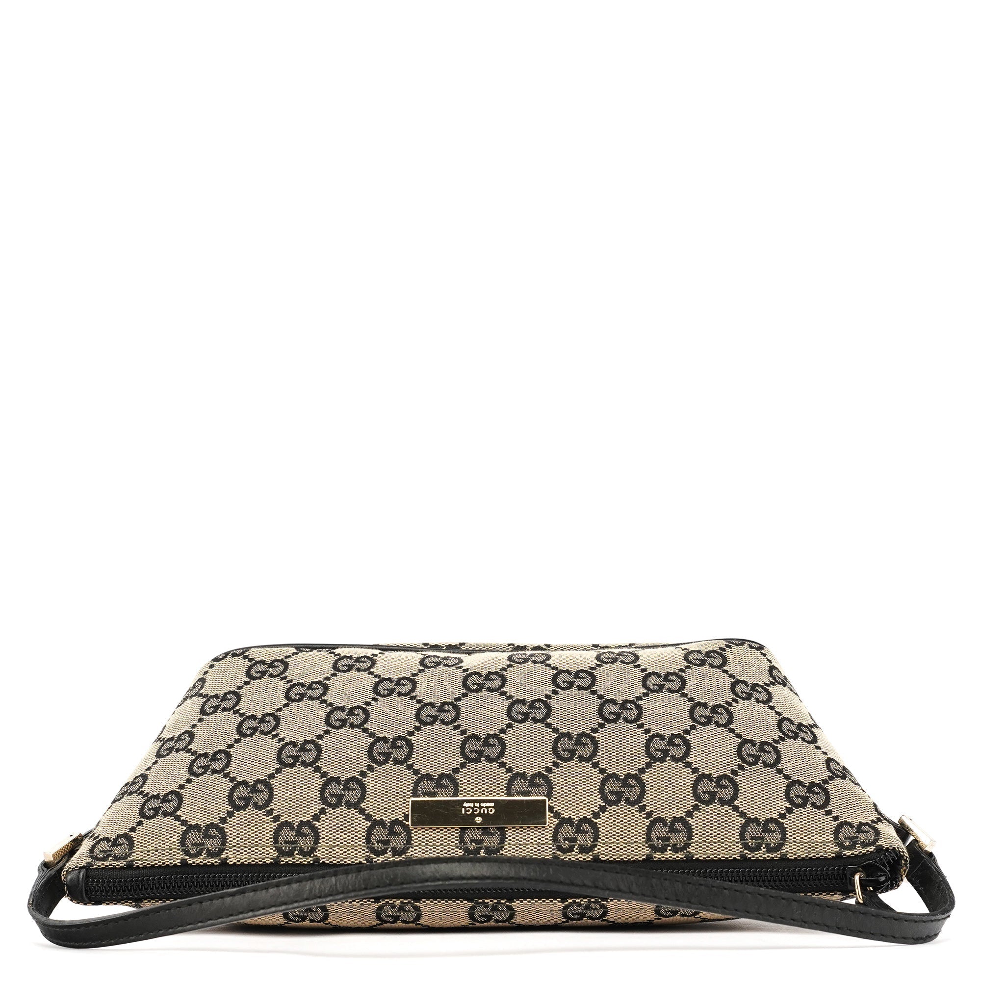 039 1103 Grey Black GG Boat Pochette