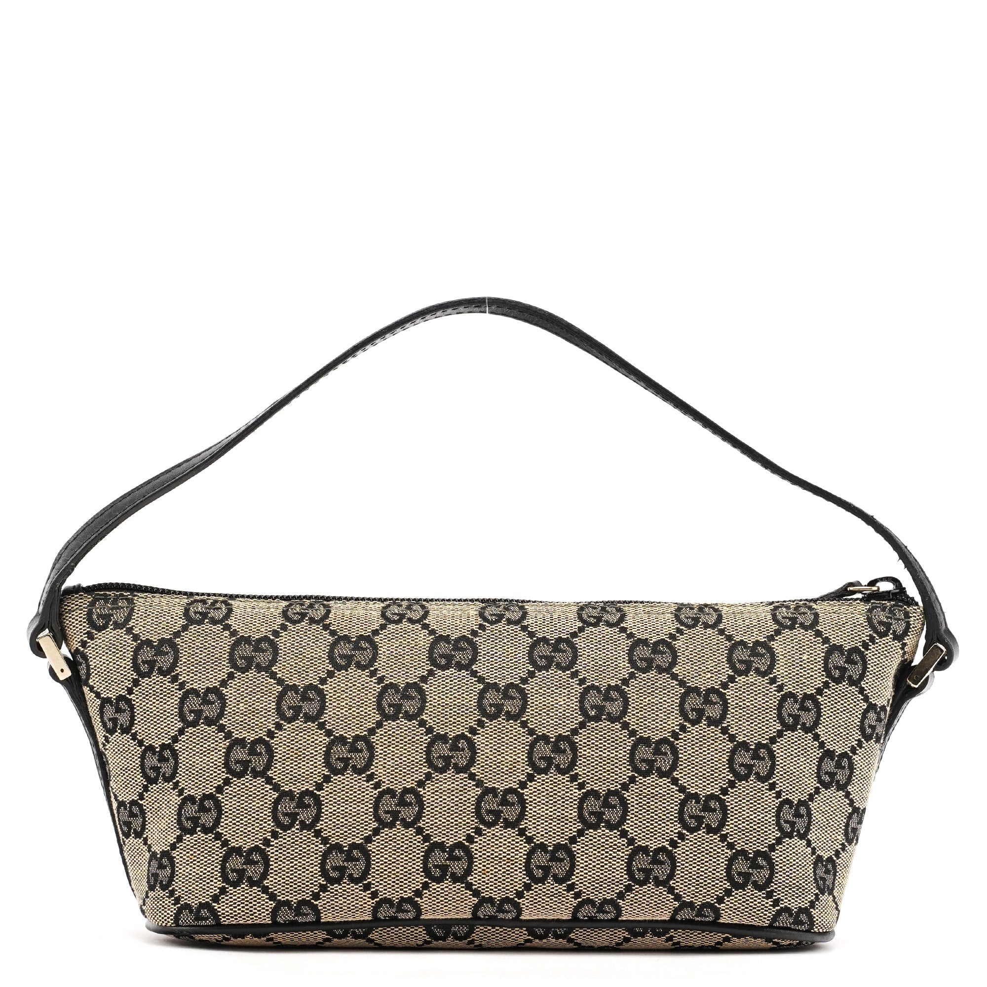 039 1103 Grey Black GG Boat Pochette