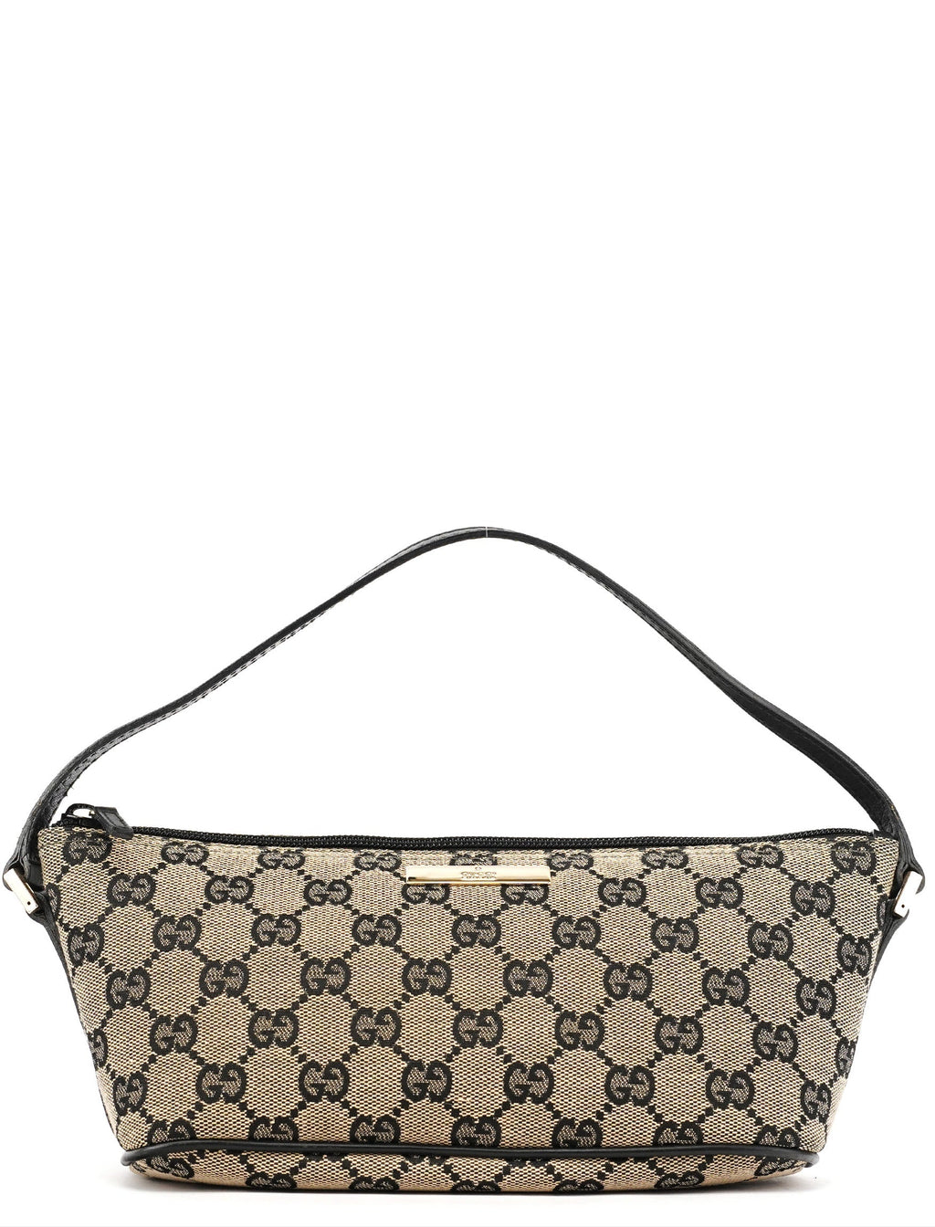 039 1103 Grey Black GG Boat Pochette